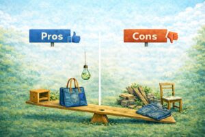 alt="lợi ích và hạn chế của upcycle là gì"